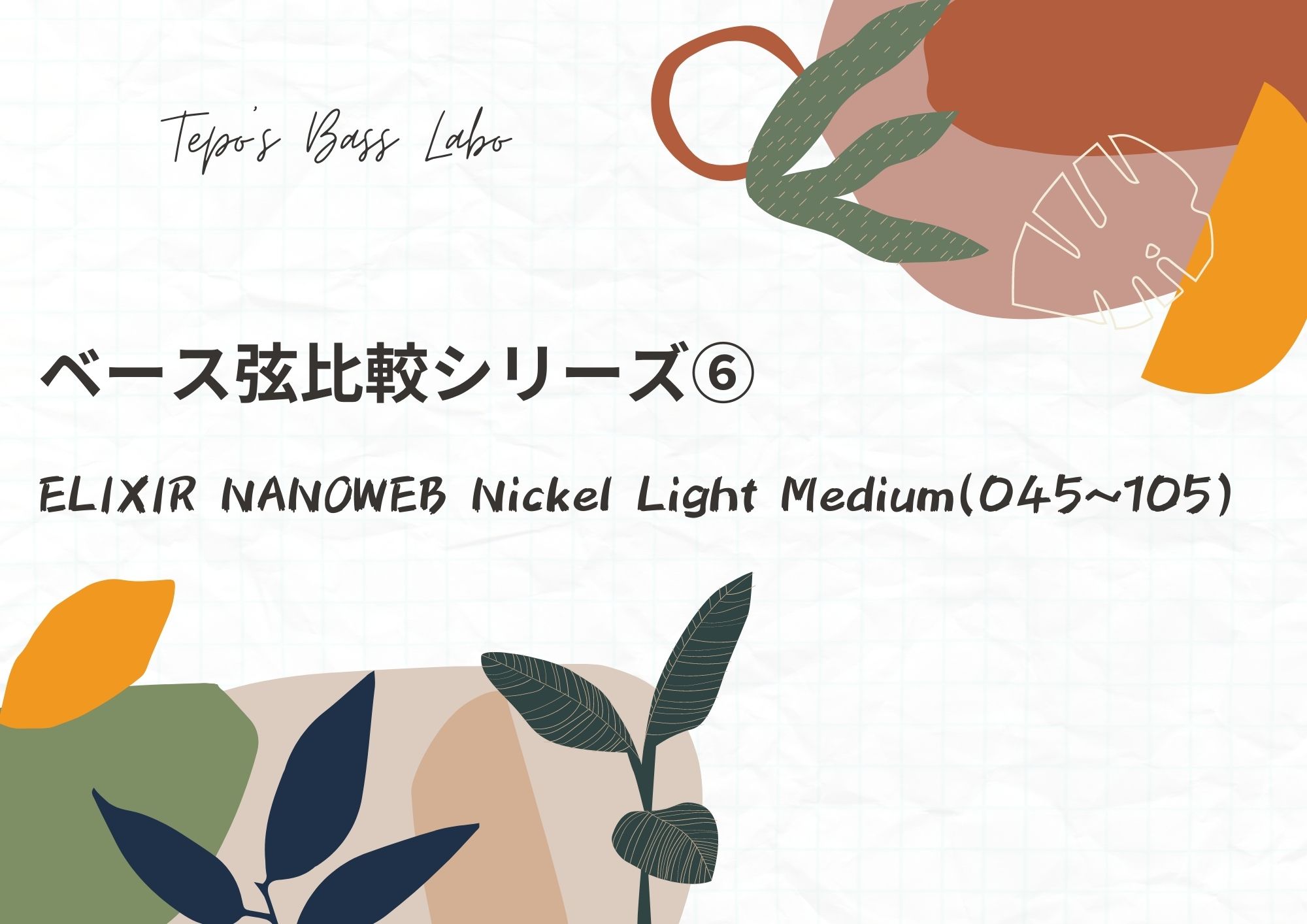 市場 Elixir NANOWEB ベース弦 エリクサー Nickel